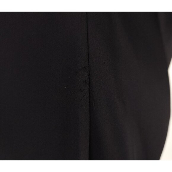 Halston Heritage Cowl Neck Slip Dress Size 8 Black $450 - Picture 9 of 16